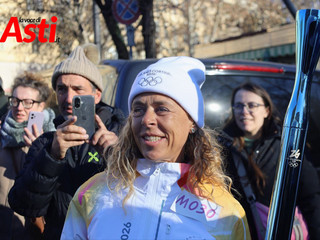 Il passaggio della fiamma nella galleria di Merphefoto