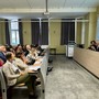 La platea dei ragazzi alla presentazione La platea dei ragazzi alla presentazione