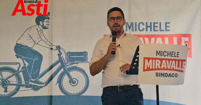 Miravalle lancia la sfida per Asti: "Basta uomini soli al comando, la città deve tornare a progettare il futuro" [VIDEO E INTERVISTA]