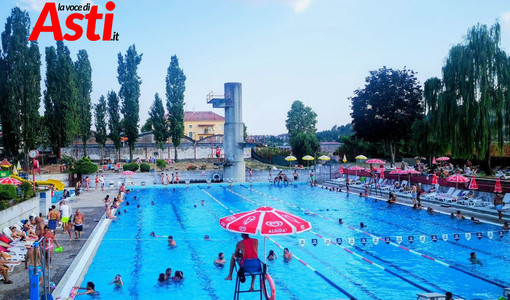 La piscina comunale di Asti