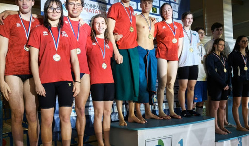 Nuoto, la ValleBelbo Sport trionfa al meeting internazionale di Annemasse Nuoto, la ValleBelbo Sport trionfa al meeting internazionale di Annemasse