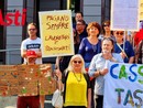 Il presidio del Comitato &quot;Tari Giusta&quot; lunedì scorso