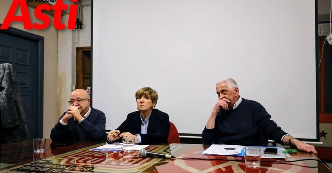 Da sinistra: Paolo Rampini, Rita Sanlorenzo e Mario Renosio (ph.Merfephoto)