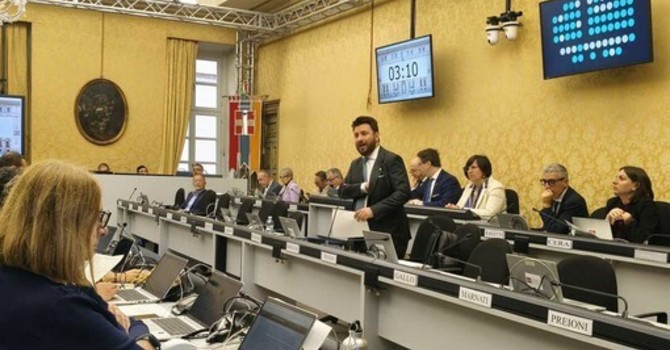 L'intervento di Riboldi in consiglio regionale