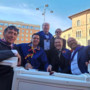 Tittia al suo ritorno in pubblico al corteo del Nicchio (Ph. courtesy Gazzetta di Siena) Tittia al suo ritorno in pubblico al corteo del Nicchio (Ph. courtesy Gazzetta di Siena)