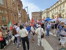 Le immagini della manifestazione in piazza Carignano