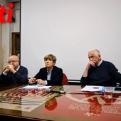 Da sinistra: Paolo Rampini, Rita Sanlorenzo e Guido Cardello (ph.Merfephoto)