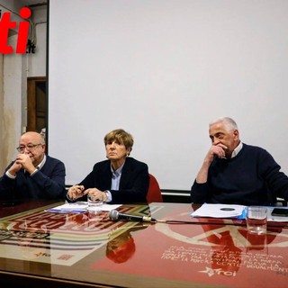 Da sinistra: Paolo Rampini, Rita Sanlorenzo e Guido Cardello (ph.Merfephoto)