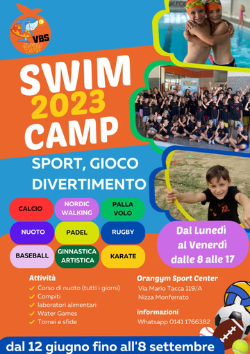 Swim Camp in Orangym: aperte le iscrizioni per l'edizione 2023