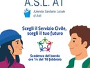 L'Asl AT cerca quattro giovani per il servizio civile universale: opportunità di crescita e inclusione