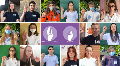I giovani volontari Anpas contro ogni violenza di genere, con la campagna #Signalforhelp (VIDEO)
