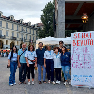 la postazione allestita lo scorso anno durante il Festival delle Sagre