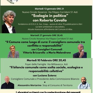 Asti. Nasce la Scuola Politica “Alex Langer”: ecologia, partecipazione e responsabilità collettiva