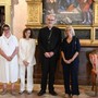Suor Paola, Benedetta, il cardinale e la mamma di Benedetta Suor Paola, Benedetta, il cardinale e la mamma di Benedetta