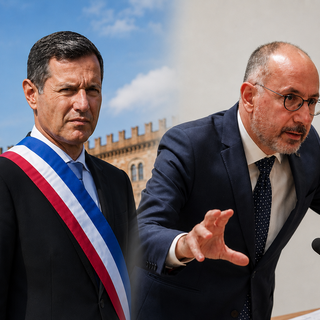 Il sindaco di Valence e il sindaco Rasero