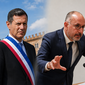 Il sindaco di Valence e il sindaco Rasero
