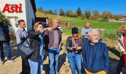 Il sopralluogo di Alice Ravinale sul tracciato del Caso