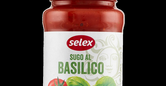 Frammenti di vetro nel sugo al basilico Selex, scatta il richiamo immediato