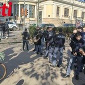 Immagine dei momenti di tensione di questa mattina (Ph: MerfePhoto) Immagine dei momenti di tensione di questa mattina (Ph: MerfePhoto)