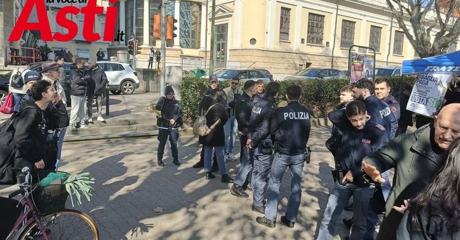 Immagine dei momenti di tensione di questa mattina (Ph: MerfePhoto) Immagine dei momenti di tensione di questa mattina (Ph: MerfePhoto)