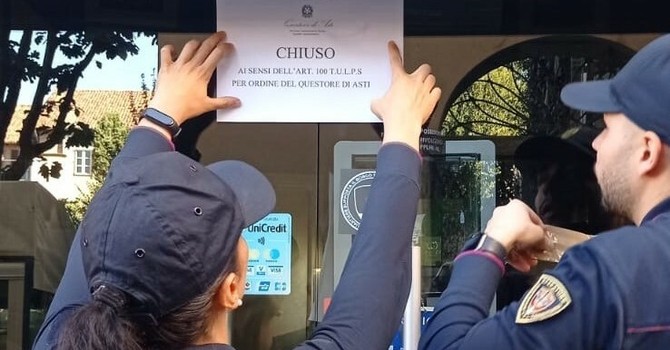 Alcol a un minorenne, il questore chiude per 15 giorni il &quot;Barcelona Bar&quot;