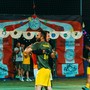 L'esultanza della squadra della Stazione dopo un gol (foto di Mattia Froio)