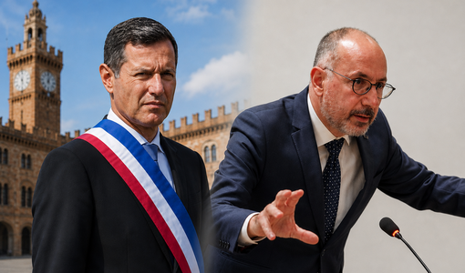 Il sindaco di Valence e il sindaco Rasero