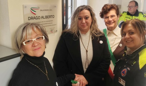 Inaugurazione della sala radio &quot;Alberto Drago&quot;