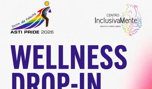 Asti Pride 2026: consulenze gratuite di psicologia e nutrizione per la comunità LGBTQIA+ Asti Pride 2026: consulenze gratuite di psicologia e nutrizione per la comunità LGBTQIA+