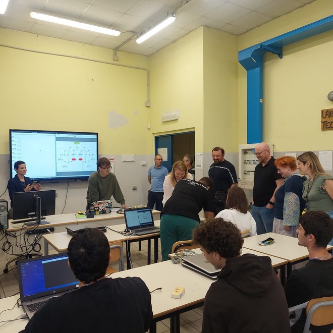 All’Andriano di Castelnuovo docenti finlandesi in visita per il progetto Erasmus