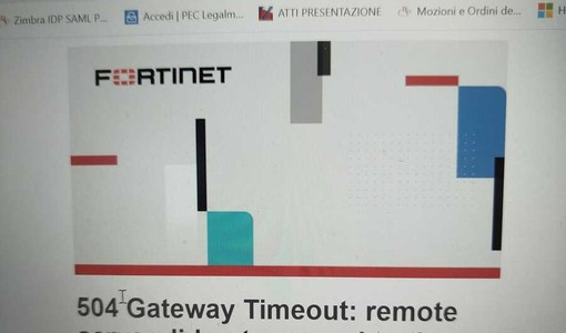 Problemi per il sito Vesta