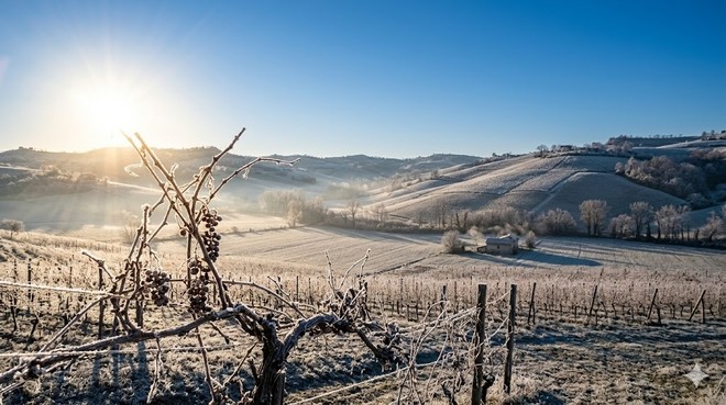 Colpo di coda dell'inverno: in arrivo aria artica con forti venti e intense gelate su Astigiano e Monferrato