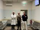 Gianluca Ghiselli (direttore della struttura complessa Pronto Soccorso - Medicina e Chirurgia d’Accettazione e d’Urgenza), Andrea Fabbo (direttore sanitario dell’Asl AT), Massimo Rissone (coordinatore infermieristico Pronto soccorso - Medicina e Chirurgia d’Accettazione e d’Urgenza)