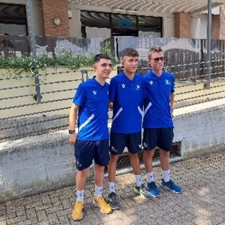 I tre Azzurrini dell'Auxilium Saluzzo