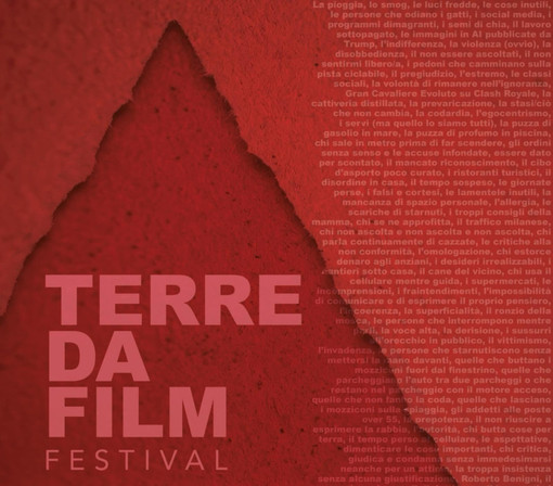 Al via da stasera a Canelli la sesta edizione di Terre da film festival: il tema guida è la rabbia Al via da stasera a Canelli la sesta edizione di Terre da film festival: il tema guida è la rabbia