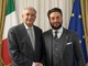 Complimenti al Piemonte dal ministro Tommaso Foti (qui con l'assessore regionale Riboldi)
