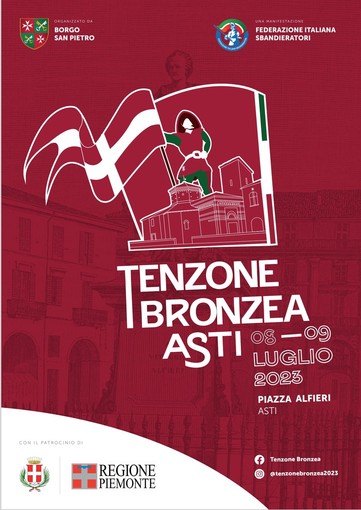 Asti è capitale della Bandiera con la Tenzone bronzea 2023