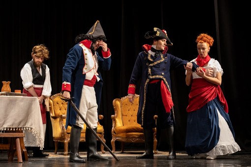 Prosegue il concorso &quot;Un PO di Teatro&quot; con la serata dedicata a Napoleone al teatro della Torretta
