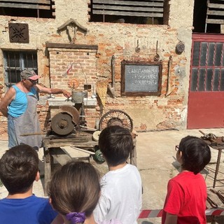 Alcune immagini della giornata passata in cascina