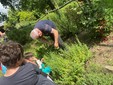 Alcune immagini della giornata passata in cascina