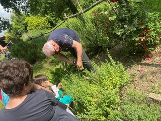 Alcune immagini della giornata passata in cascina