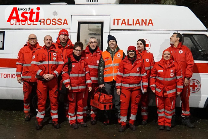 L'unità di strada della Croce Rossa di Asti (immagine d'archivio)