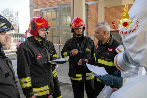 Vigili del Fuoco di Asti in azione per perfezionare gli interventi radiologici su strada