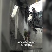 Otto anni fa il crollo del Ponte Morandi, il ricordo del vigile del fuoco: "Sembrava caduta una bomba" Otto anni fa il crollo del Ponte Morandi, il ricordo del vigile del fuoco: "Sembrava caduta una bomba"