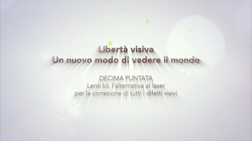 Salute: lenti Icl, l'alternativa al laser per la correzione dei difetti visivi più complessi