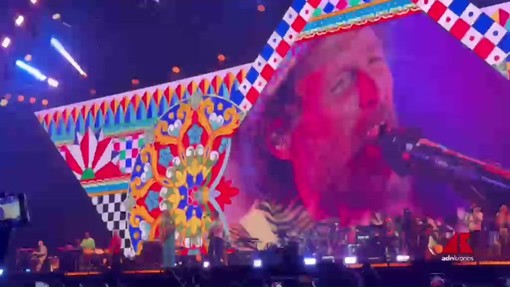 Jovanotti e Alfa portano la loro 'Buon vento' sul palco di Olbia Jovanotti e Alfa portano la loro 'Buon vento' sul palco di Olbia