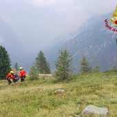 Soccorso in montagna a Valdieri: salvata escursionista in difficoltà Soccorso in montagna a Valdieri: salvata escursionista in difficoltà