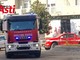 Crollo di calcinacci in piazza Leonardo da Vinci ad Asti