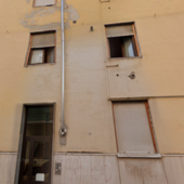 Una parte del condominio di via Fiume Una parte del condominio di via Fiume