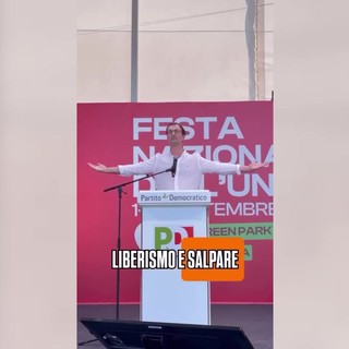 Festa dell'Unità, il dirigente dei Giovani Dem: "Distruggere il capitalismo, liberarci dal giogo Usa e sionismo" Festa dell'Unità, il dirigente dei Giovani Dem: "Distruggere il capitalismo, liberarci dal giogo Usa e sionismo"